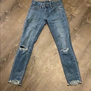 Free people ripped jeans